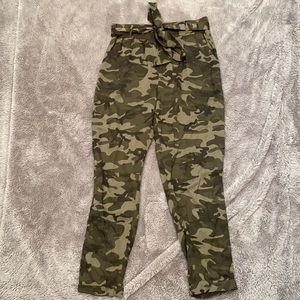 Final touch camo joggers!